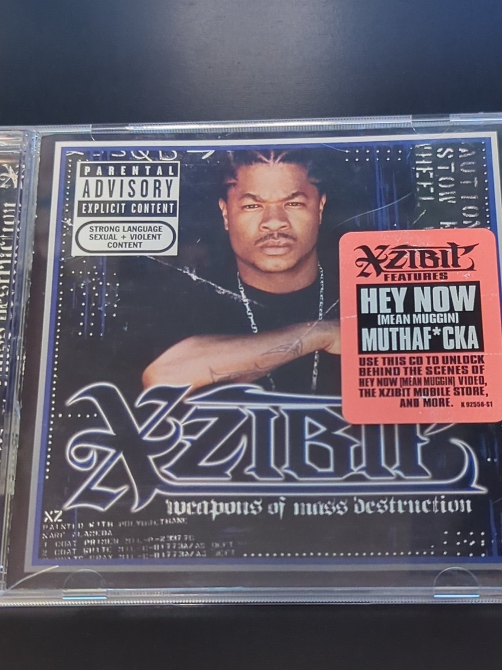 Xzibit - Weapons of Mass Destruction - CD CASE ONLY/ NO CD